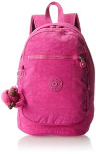 kipling challenger ii backpack, pink, one size