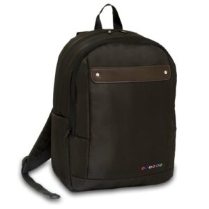 j world new york beetle laptop backpack, brown, one size