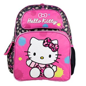 hello kitty - large 16" full-size backpack - color splash