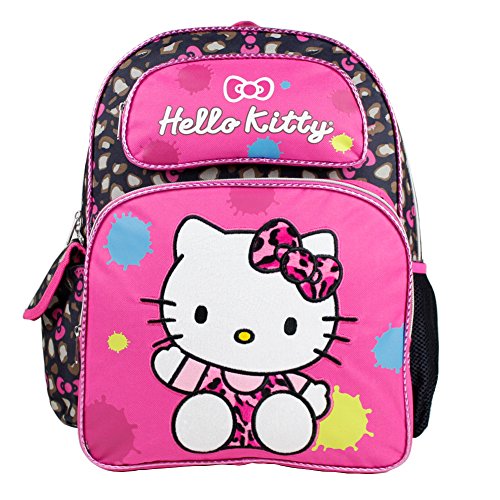 Hello Kitty - Large 16" Full-size Backpack - Color Splash