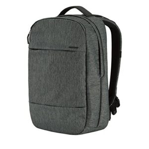 Incase City Collection Compact Backpack, Heather Black/Gunmetal Gray, One Size