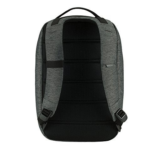 Incase City Collection Compact Backpack, Heather Black/Gunmetal Gray, One Size