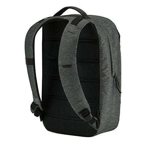 Incase City Collection Compact Backpack, Heather Black/Gunmetal Gray, One Size