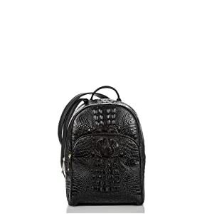 BRAHMIN Black Melbourne Dartmouth Backpack