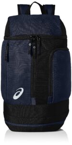 asics tm x-over backpack, navy/black, one size