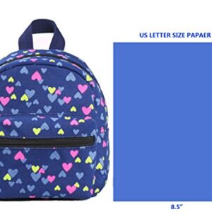 Kids Small Backpack Baby Girls Toddler Child Nursery Girl Mini School Bags Travel Backpacks Book bag Blue