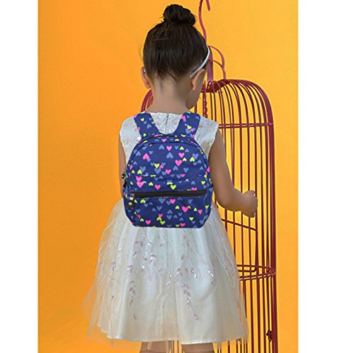 Kids Small Backpack Baby Girls Toddler Child Nursery Girl Mini School Bags Travel Backpacks Book bag Blue