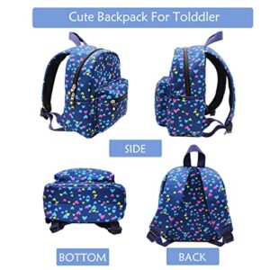 Kids Small Backpack Baby Girls Toddler Child Nursery Girl Mini School Bags Travel Backpacks Book bag Blue