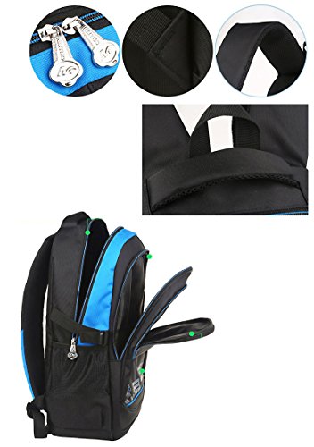 Waterproof School Bag Durable Travel Camping Backpack for Boys and Girls