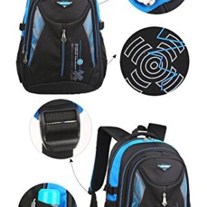 Waterproof School Bag Durable Travel Camping Backpack for Boys and Girls