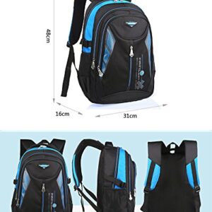 Waterproof School Bag Durable Travel Camping Backpack for Boys and Girls