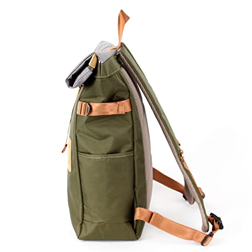 Harvest Label Rolltop Backpack 2.0 - Olive