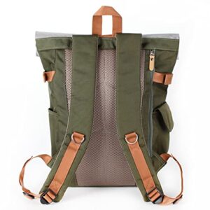 Harvest Label Rolltop Backpack 2.0 - Olive