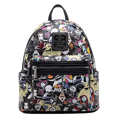 The Nightmare Before Christmas Allover Print Character Mini Backpack