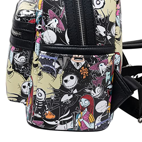 The Nightmare Before Christmas Allover Print Character Mini Backpack