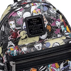 The Nightmare Before Christmas Allover Print Character Mini Backpack