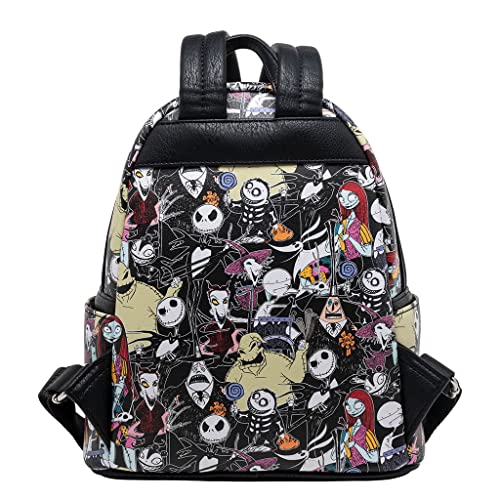 The Nightmare Before Christmas Allover Print Character Mini Backpack