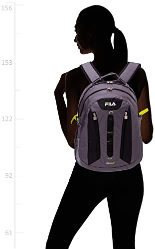 Fila Vertex Tablet and Laptop Backpack, Grey, One Size