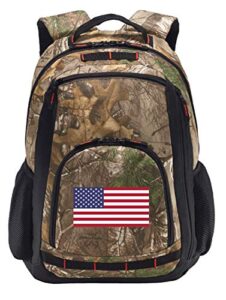 broad bay american flag camo backpack usa flag backpacks - laptop section! one size