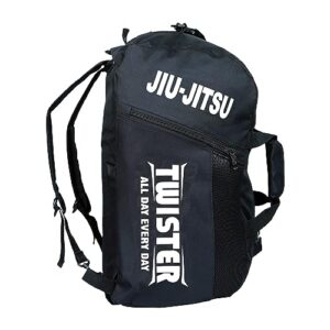 twister jiu jitsu backpacks (black/white, jiu jitsu backpacks)