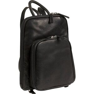 osgoode marley leather rfid backpack black