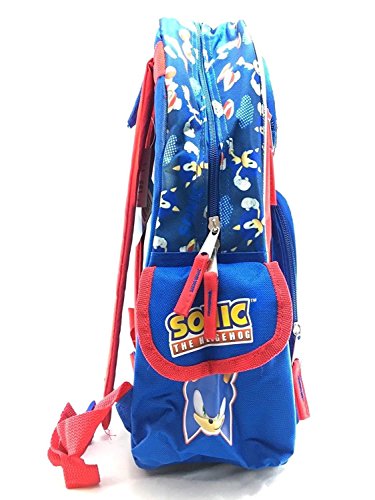 Sonic Team Tail, Shadow, Knuckles 12" Small Backpack