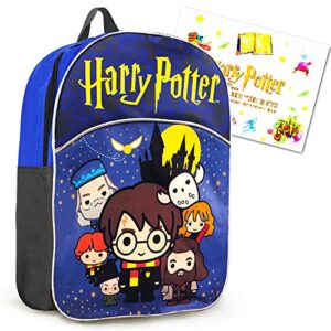 harry potter backpack preschool toddler kindergarten - deluxe mini harry potter backpack with patches (harry potter school supplies)