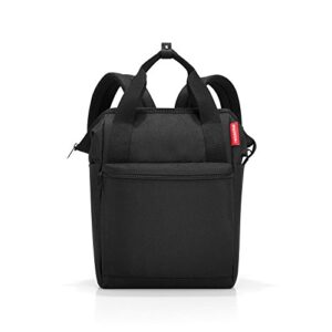 reisenthel allrounder R black – Backpack and tote bag in one - With plug-in flap for travel trolleys