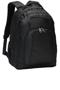 port authority bg205 men's commuter backpack black one size