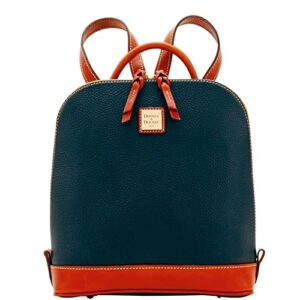 dooney & bourke handbag, pebble grain zip pod backpack - black