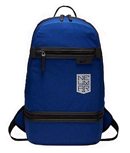 NIKE Men's Neymar, Deep Royal Blue/Black/Metallic Silver, 51 x 30.5 x 12.5 cm