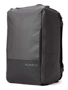 nomatic 40l travel bag- duffel/backpack, carry-on size for airplane travel, everyday use, tsa compliant backpack with a built in laptop sleeve and tablet sleeve