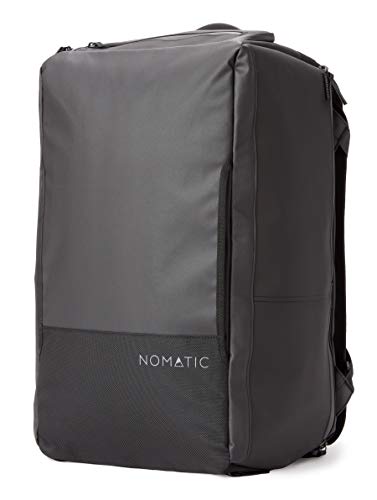 NOMATIC 40L Travel Bag- Duffel/Backpack, Carry-on Size for Airplane Travel, Everyday Use, TSA Compliant Backpack with a Built in Laptop Sleeve and Tablet Sleeve