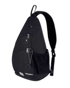 waterfly sling bag crossbody backpack: over shoulder daypack casual cross chest side pack