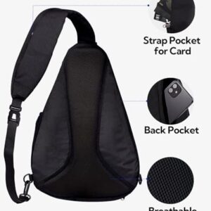 WATERFLY Sling Bag Crossbody Backpack: Over Shoulder Daypack Casual Cross Chest Side Pack