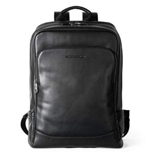 sharkborough the entrepreneur men's backpack genuine leather business travel bag extra capacity