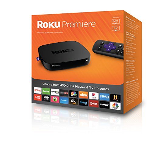 Roku Premiere - HD and 4K UHD Streaming Media Player