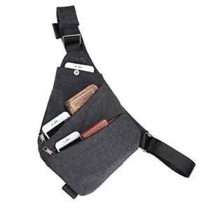 faleto anti-thief sling bag chest hidden security crossbody shoulder backpack