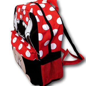 Disney Minnie Mouse Polka Dot 12 inch All Over Toddler Size Backpack