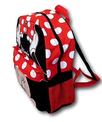 Disney Minnie Mouse Polka Dot 12 inch All Over Toddler Size Backpack