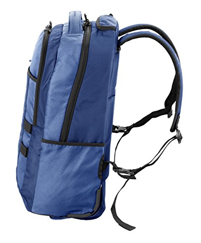 Victorinox VX Sport Wheeled Cadet Backpack With Pass Thru Sleeve, Blue, 20.9-inch