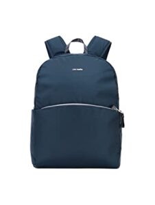 pacsafe stylesafe 12l anti theft backpack, navy