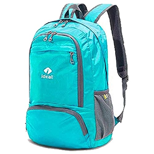 IdealTech Lightweight Packable Backpack (Blue Peacock)