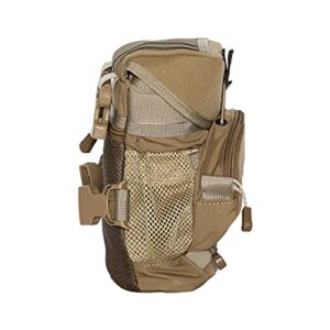 Alaska Guide Creations Hybrid with MAX Pocket | Compact Utility Bag with Mesh Side Pockets | Binocular Harness for Comfort and Quick Access (Kryptek Highlander)