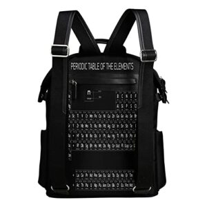 ALAZA Periodic Table of the Elements Casual Backpack Travel Daypack Bag
