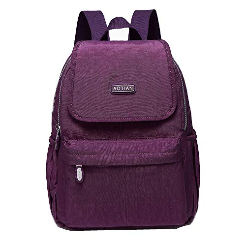 AOTIAN Small Lightweight Nylon Casual Travel Hiking Daypack Backpack for Girls and Women - 9 Liters