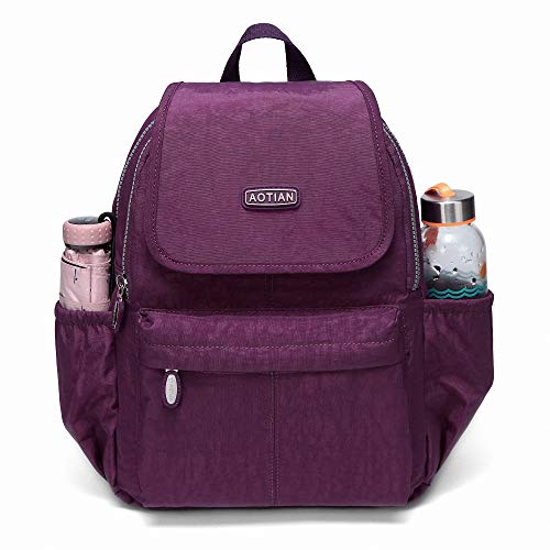 AOTIAN Small Lightweight Nylon Casual Travel Hiking Daypack Backpack for Girls and Women - 9 Liters