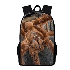 dispalang cute insect printing school backpack spider bookbag for children