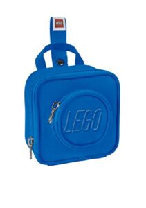 lego kids brick mini backpack, blue, one size