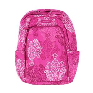 vera bradley laptop backpack (stamped paisley)